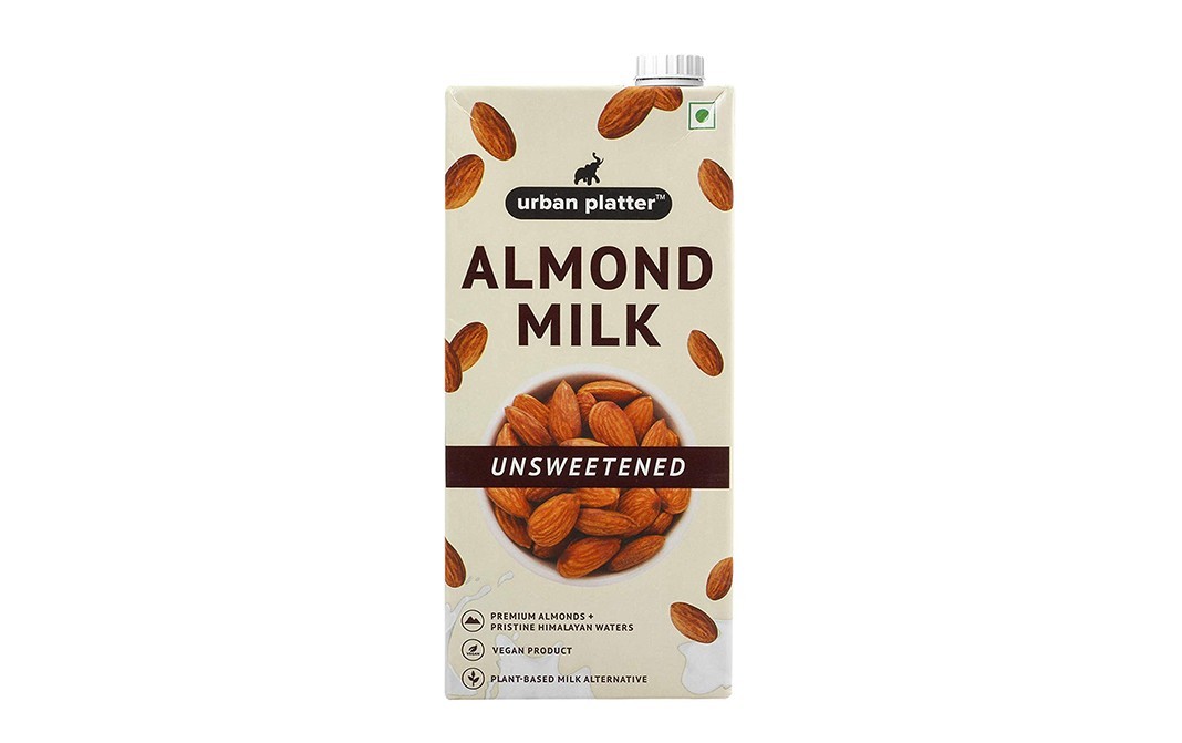 Urban Platter Almond Milk Unsweetened    Tetra Pack  1 litre